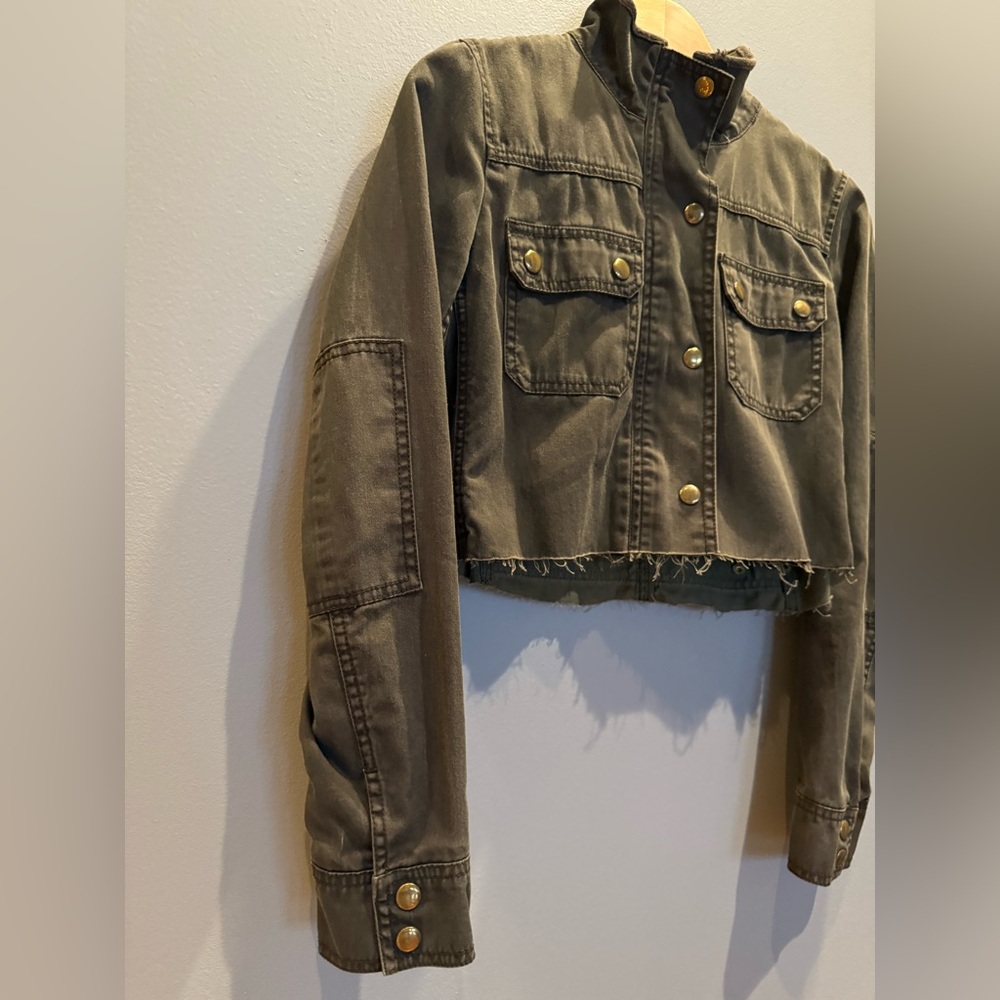 b.a.d. Reworked J Crew Boyfriend Jacket - Picture 5 of 8